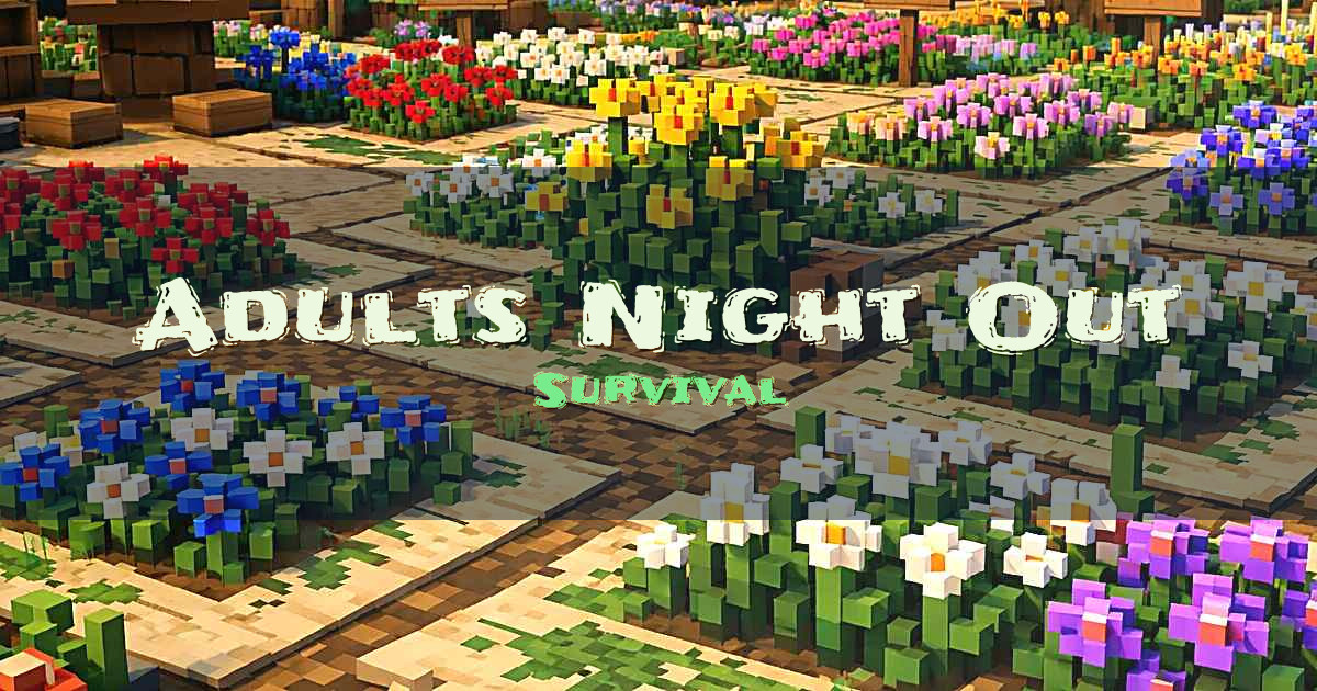 Adults Night Out Survival Minecraft server