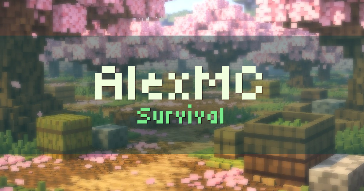 AlexMC Survival Minecraft server