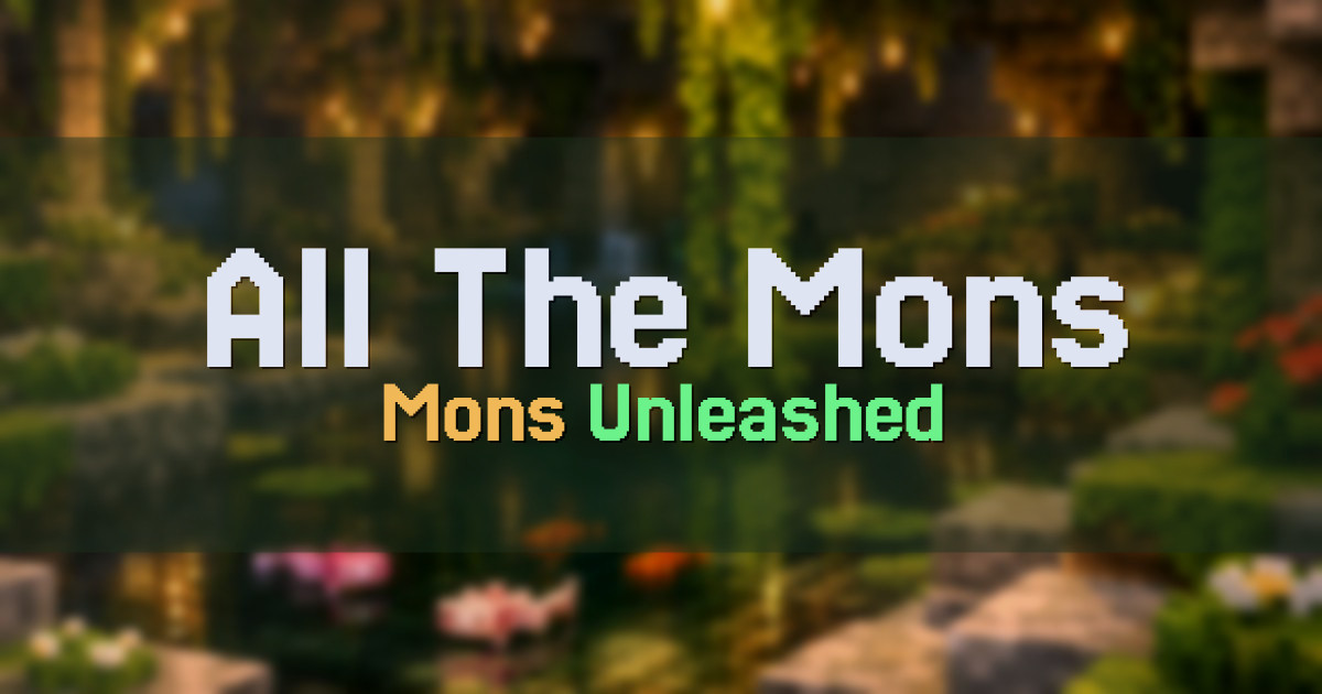All The Mons Modded Minecraft server