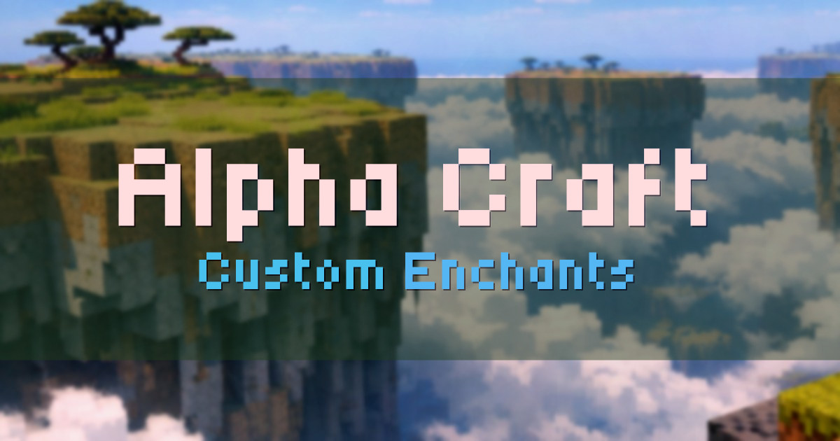 Alpha Craft Survival Minecraft server