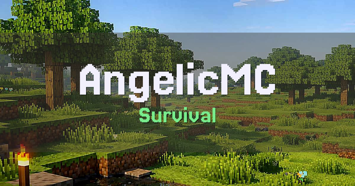 Banner for AngelicMC Survival (angelicmc.org)
