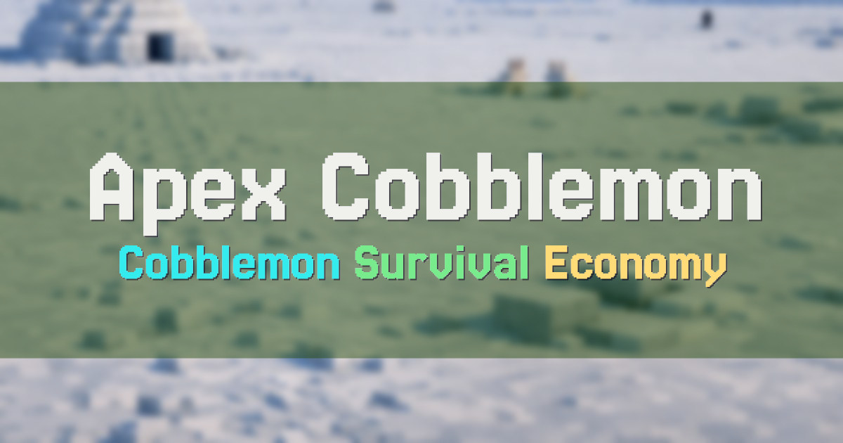 Banner for Apex Cobblemon Cobblemon 1.7.3 Survival (play.apexcobblemon.com)