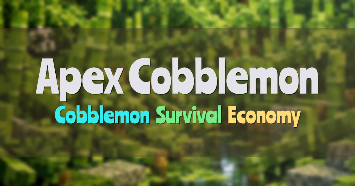 Banner for Apex Cobblemon Fabric Modpack Server (play.apexcobblemon.com)