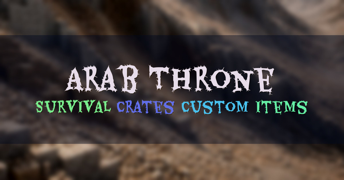 Banner for Arab Throne Survival Community Progression (arabthrone.net)