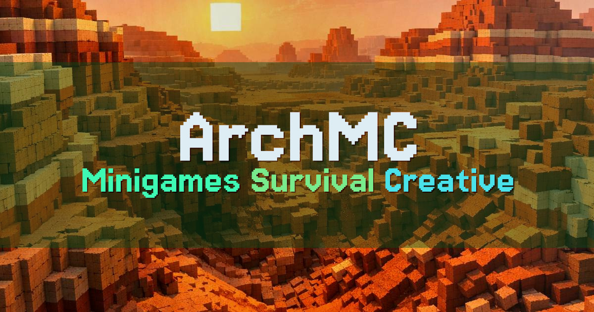 Banner for ArchMC North American Minecraft Server