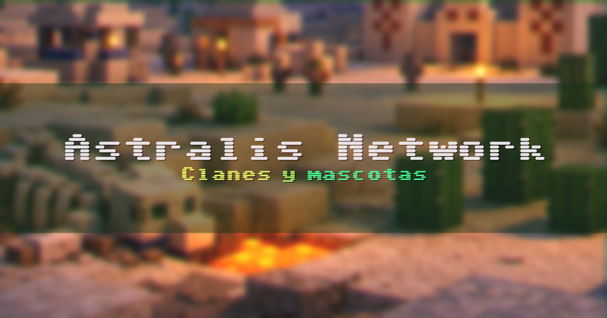 Astralis Network Survival Minecraft server