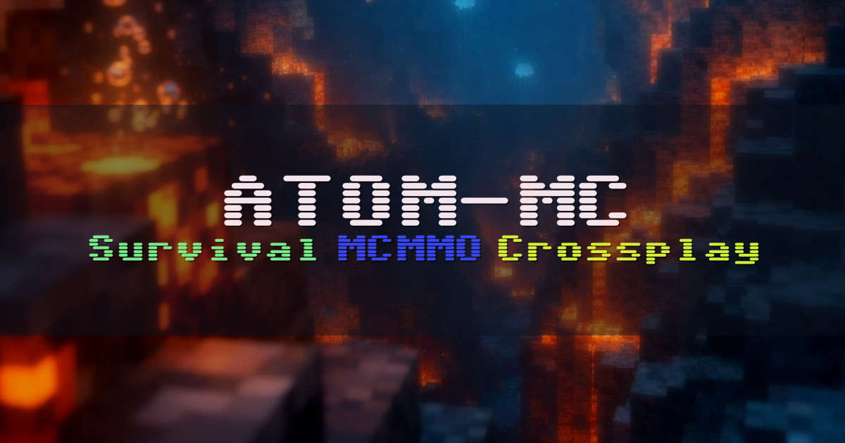 Banner for ATOM-MC South Africa Modded Survival (play.atommc.co.za)