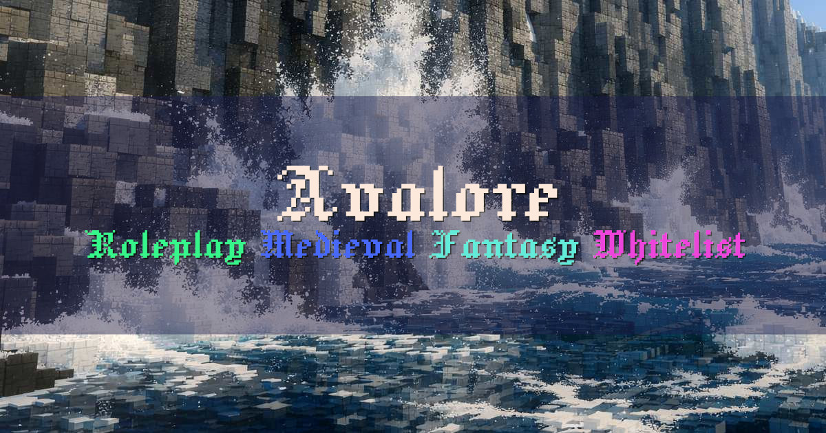 Banner for Avalore Medieval Fantasy Roleplay (mc.avalore.net)