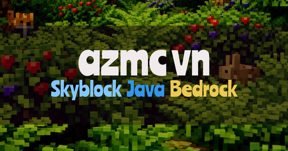 Banner for azmc.vn Skyblock Việt Nam (azmc.vn)