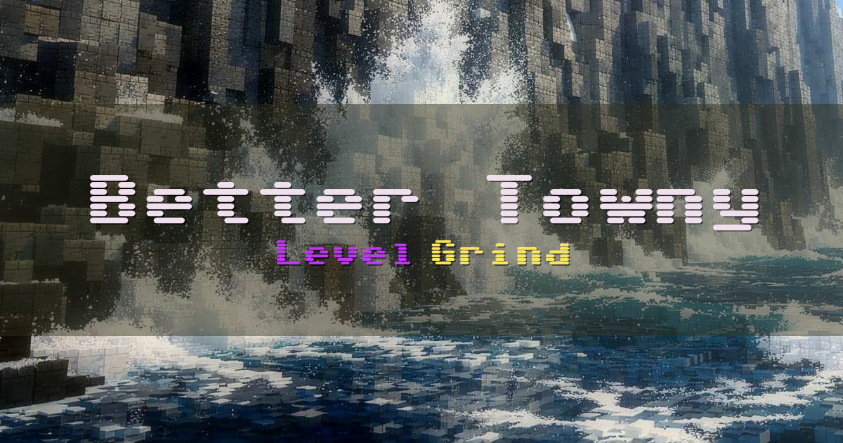 Better Towny Progression Minecraft server