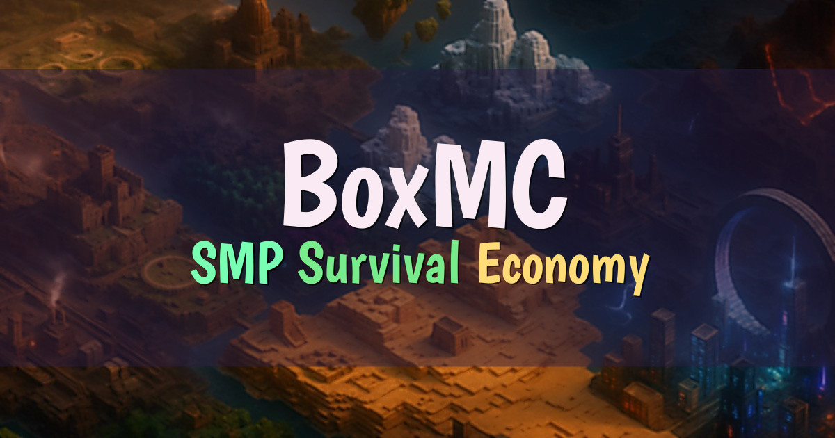 Banner for BoxMC True BoxSMP Challenge (boxmc.net)