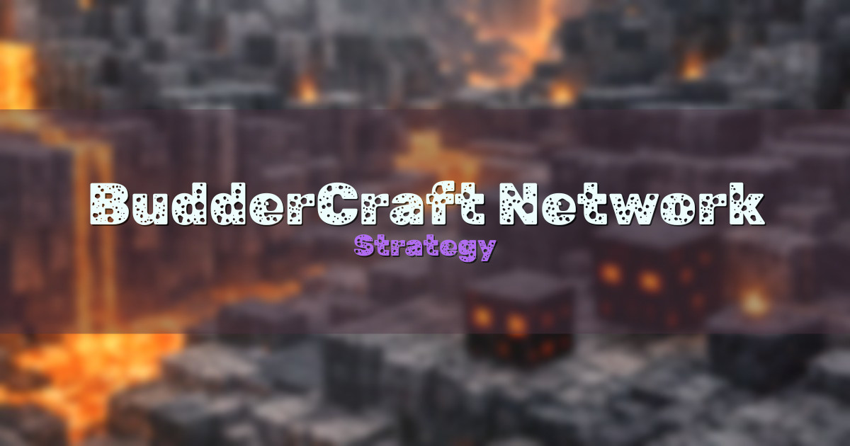 BudderCraft Network Strategy Minecraft server