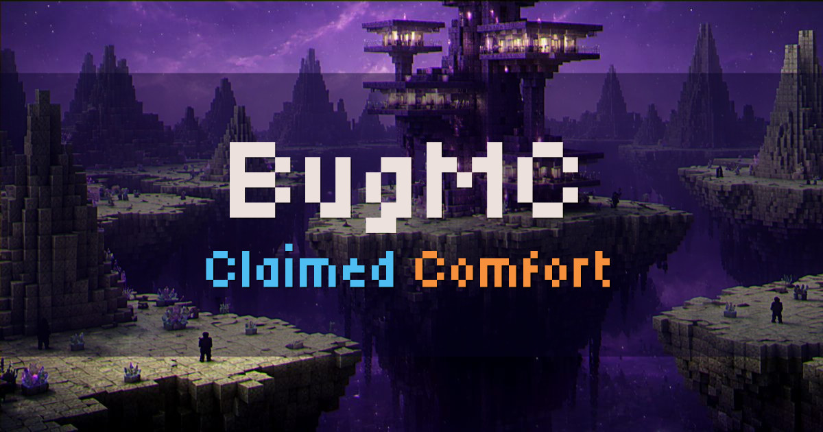 BugMC Survival Minecraft server