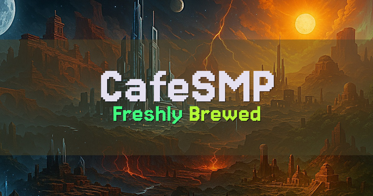 CafeSMP Survival Minecraft server