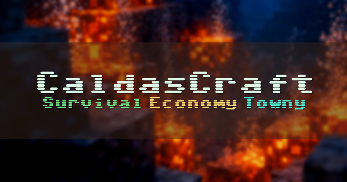 Banner for CaldasCraft Survival com Economy e Towny (mc.caldascraft.eu)