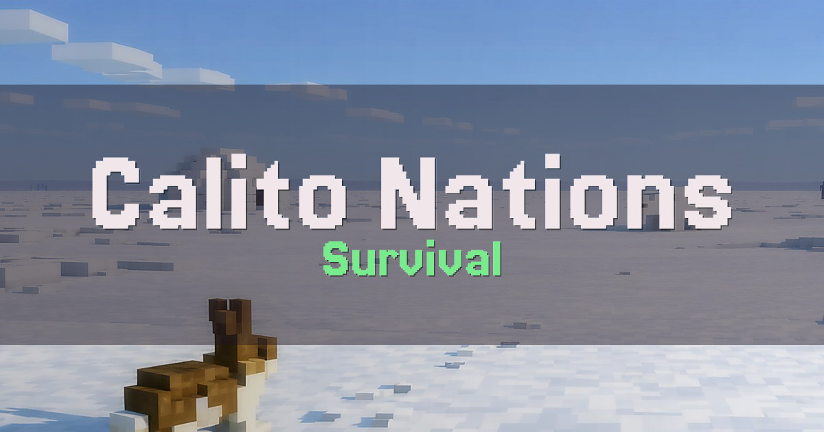 Calito Nations Survival Minecraft server