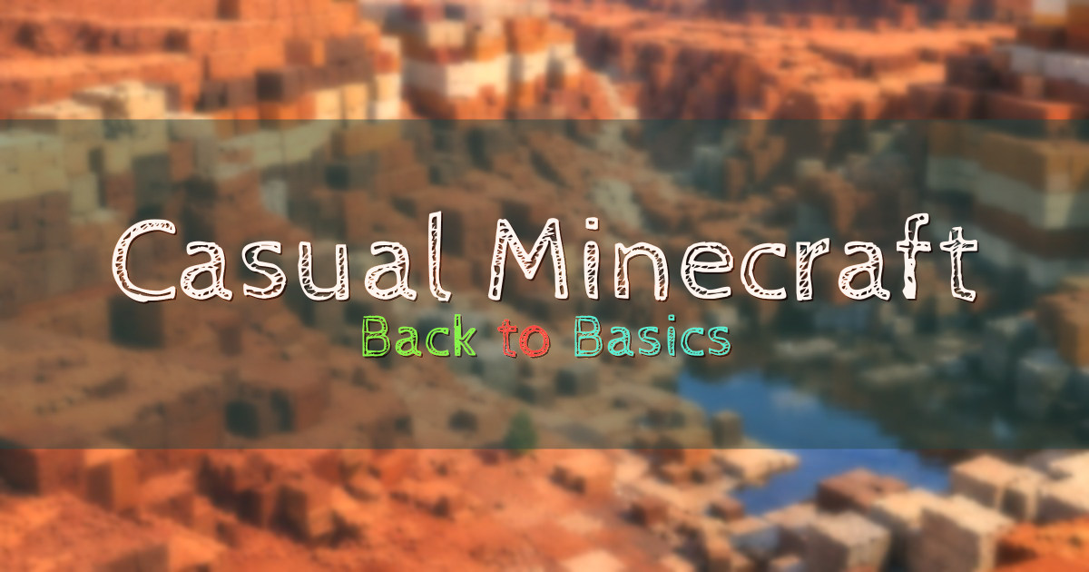 Casual Minecraft Survival Minecraft server