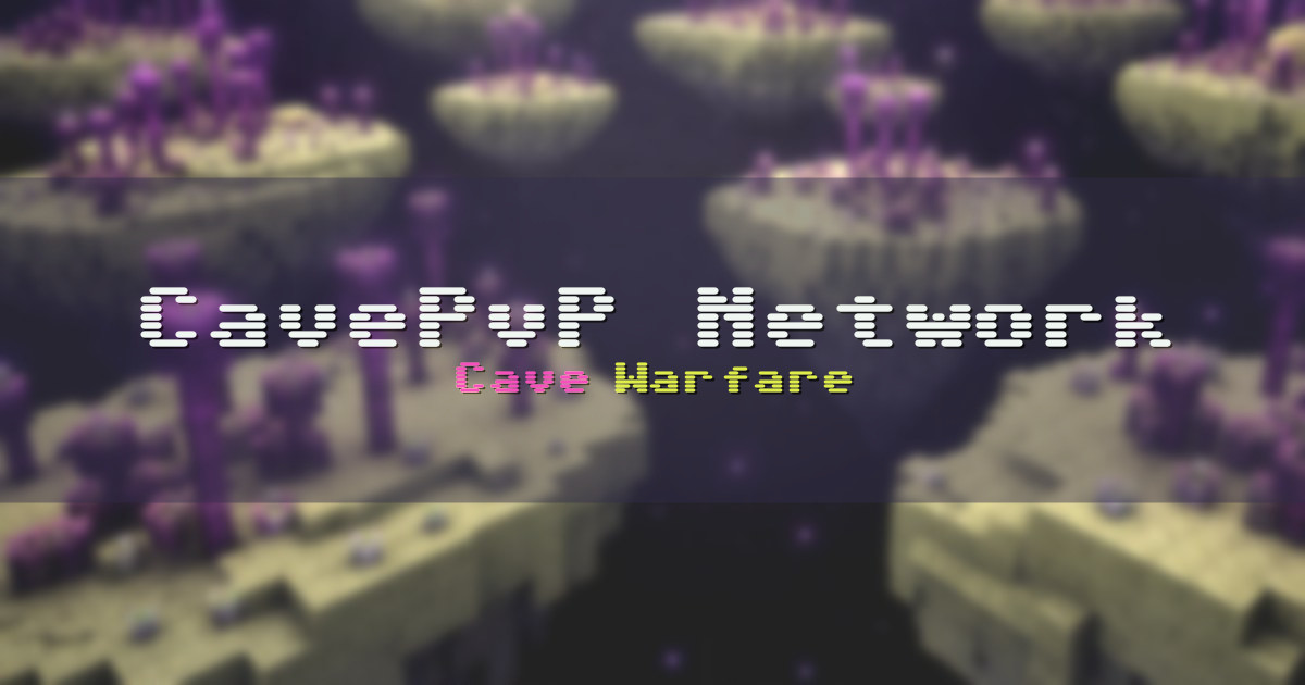 CavePvP Network PvP Minecraft server