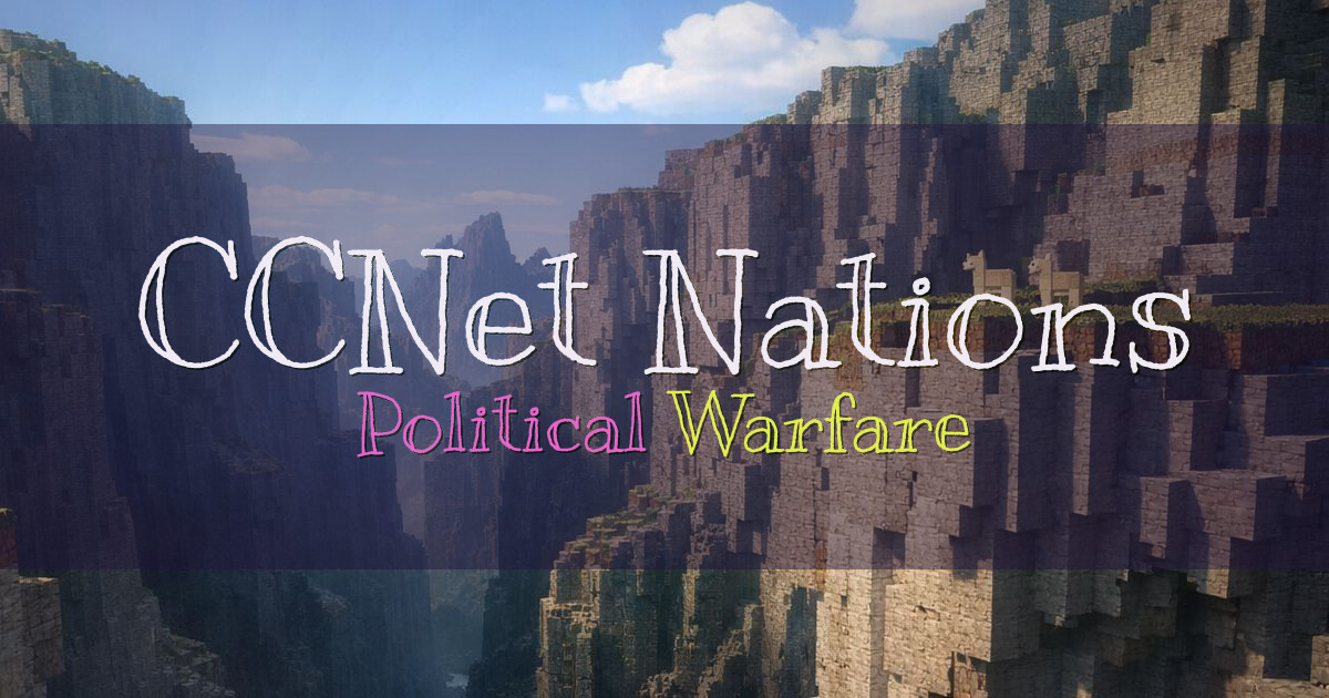 CCNet Nations Earth Minecraft server