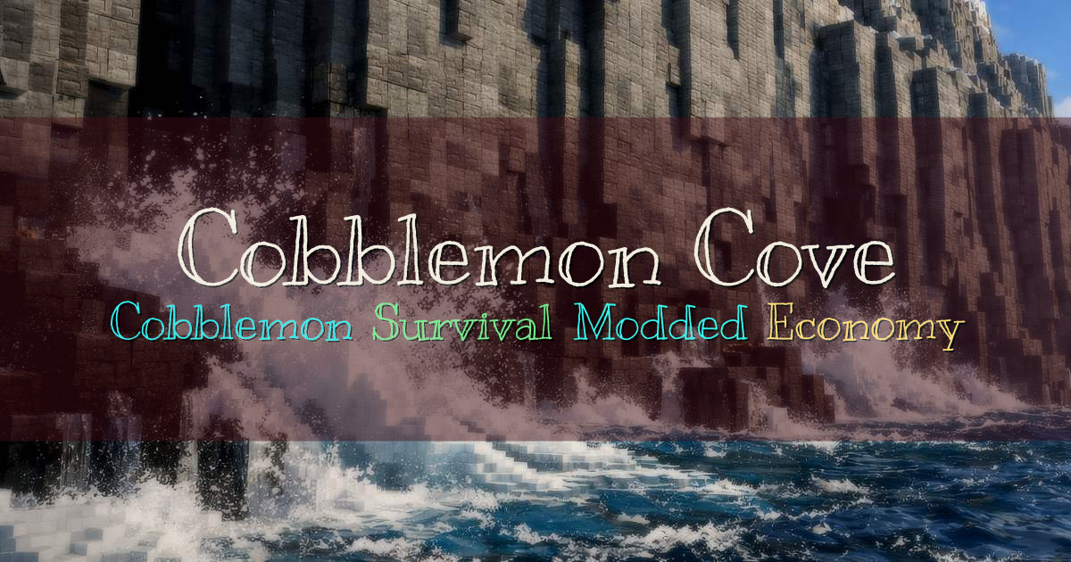Banner for Cobblemon Cove Modded Cobblemon Survival (play.cobblemoncove.net)