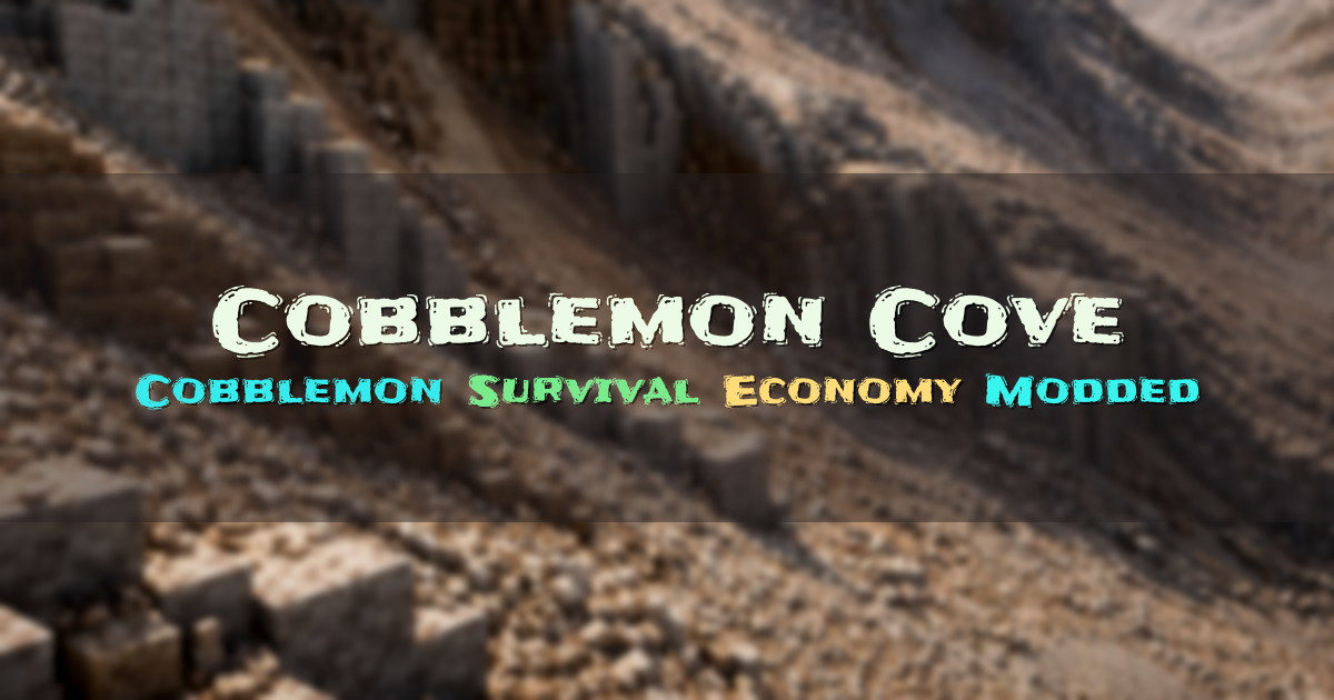 Banner for Cobblemon Cove Modded Cobblemon Survival (play.cobblemoncove.net)