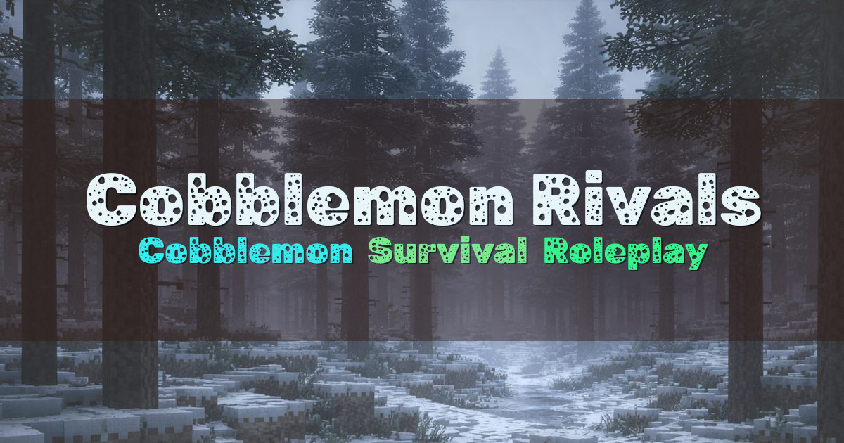 Banner for Cobblemon Rivals Cobblemon Survival Server