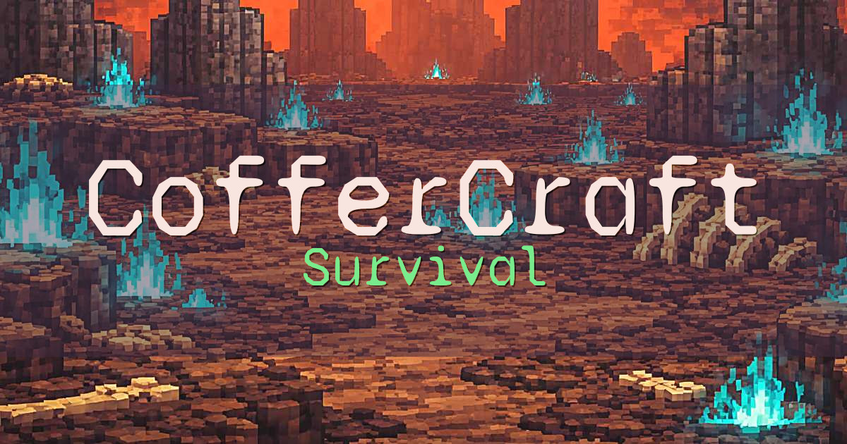 CofferCraft Survival Minecraft server