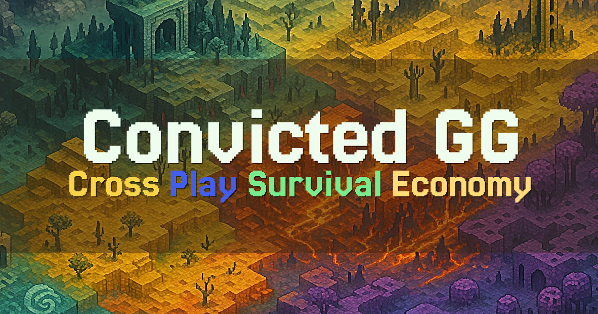 Banner for Convicted.GG Modern Survival SMP (org.convicted.gg)