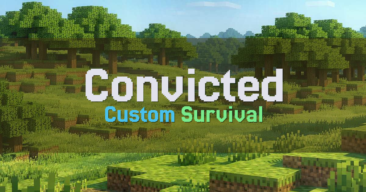 Convicted.GG Survival Minecraft server