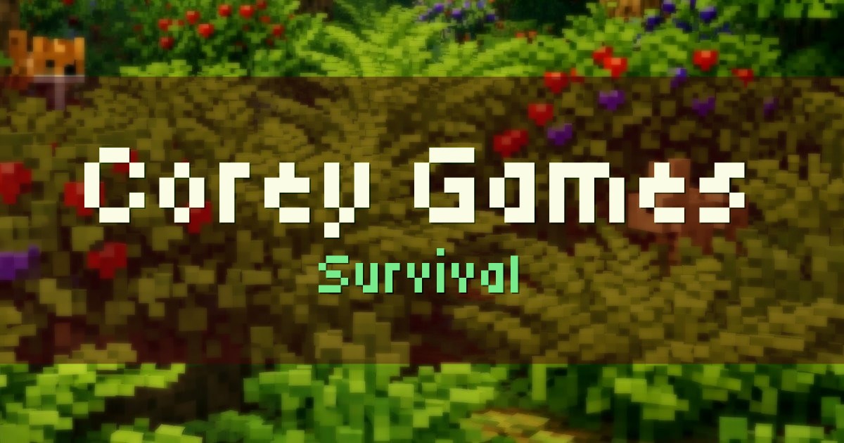Banner for Corey Games Survival (play.coreygames.com)