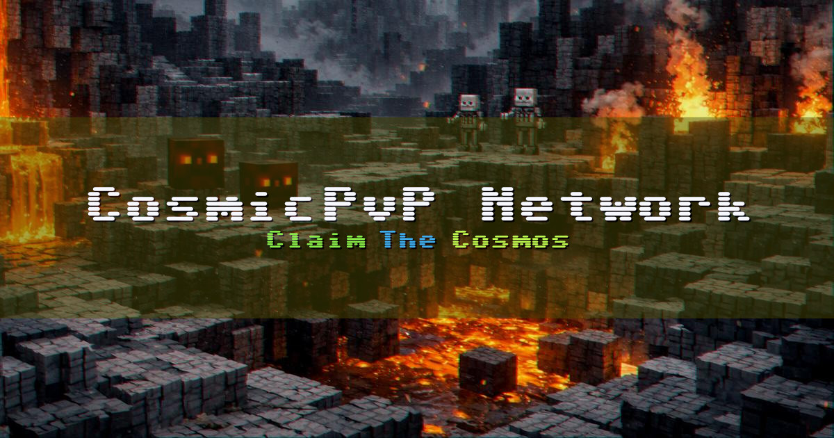 CosmicPvP Network Factions Minecraft server