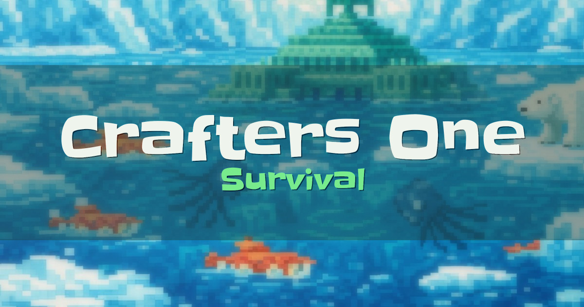 Banner for Crafters One Survival (crafters.one)