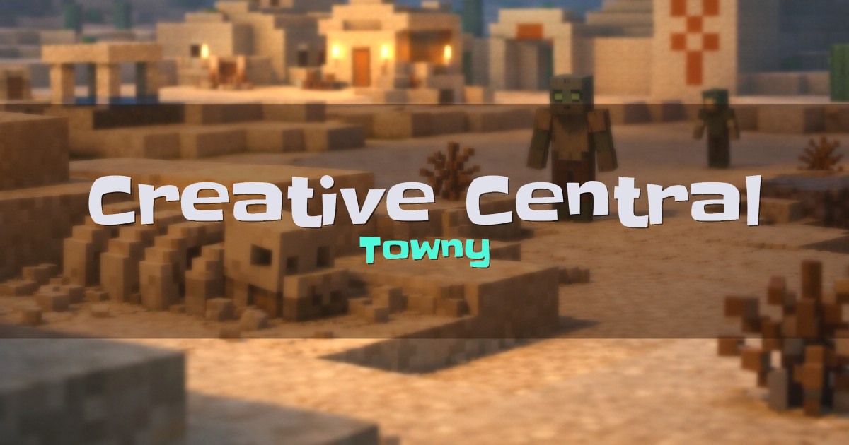Banner for Creative Central Towny (play.creative-central.net)