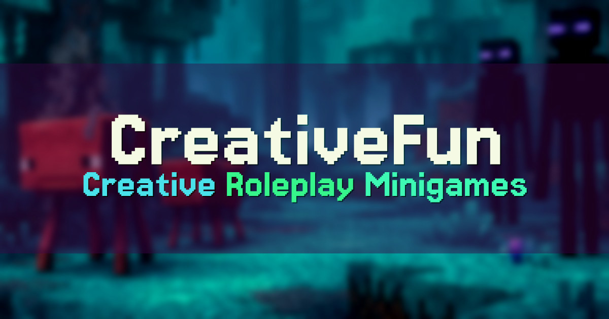 Banner for CreativeFun Creative Building and Roleplay (play.creativefun.net)