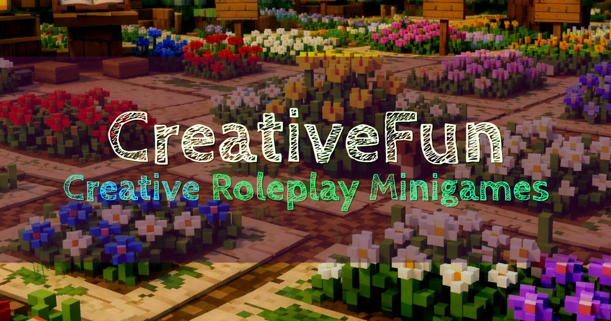 Banner for CreativeFun Creative Plots and Player Made Minigames (play.creativefun.net)