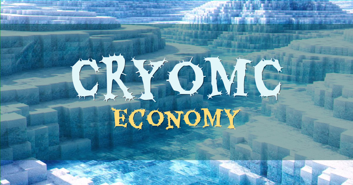 Banner for CryoMC Economy