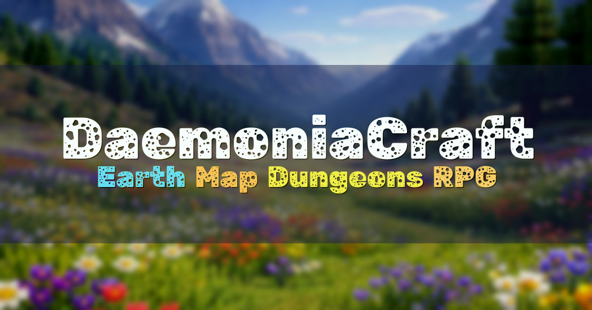 Banner for DaemoniaCraft Earth Map Kingdoms Survival RPG (daemoniacraft.survival-zone.com)