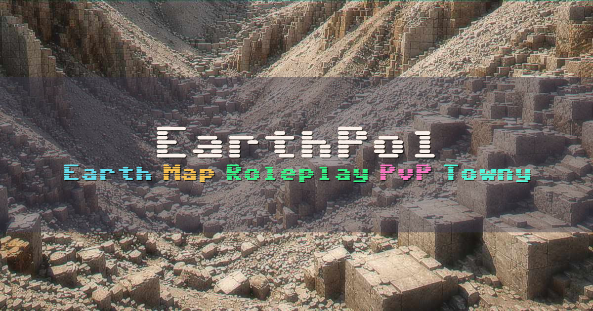Banner for EarthPol Geopolitical Roleplay Earth Map (play.earthpol.com)