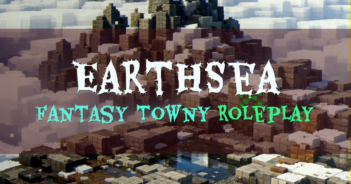 Banner for EarthSea Fantasy Towny Roleplay Server (earthsea.mc.gg)