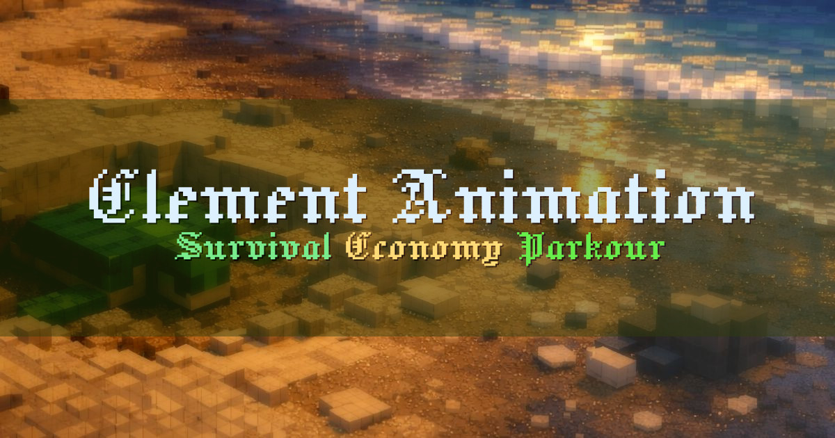 Banner for Element Animation Survival Server with Extras
