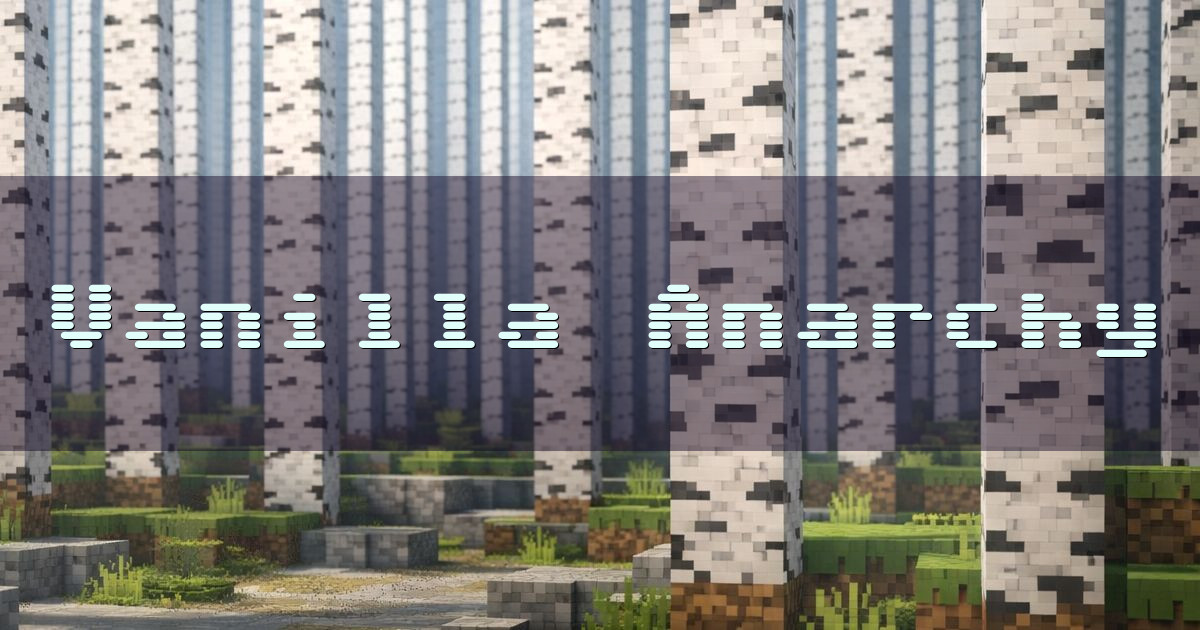 Banner for EuMC Vanilla Anarchy No Rules No Resets (eumc.net)