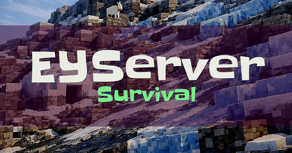 Banner for EYServer Survival (mcs.eyserver.com)