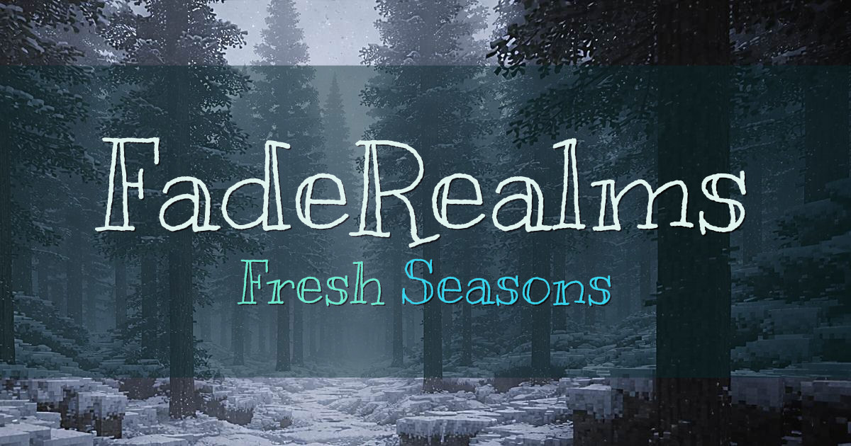 FadeRealms Network Minecraft server