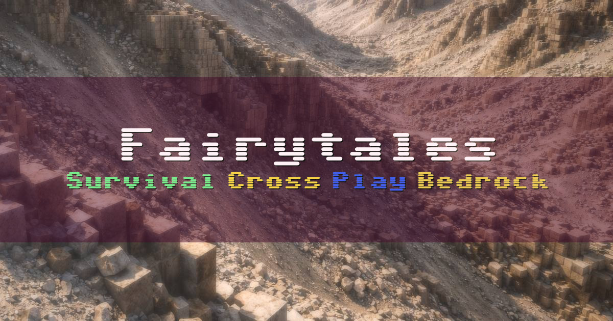 Banner for Fairytales SMP Magical Survival Server (mc.fairy-tales.uk)