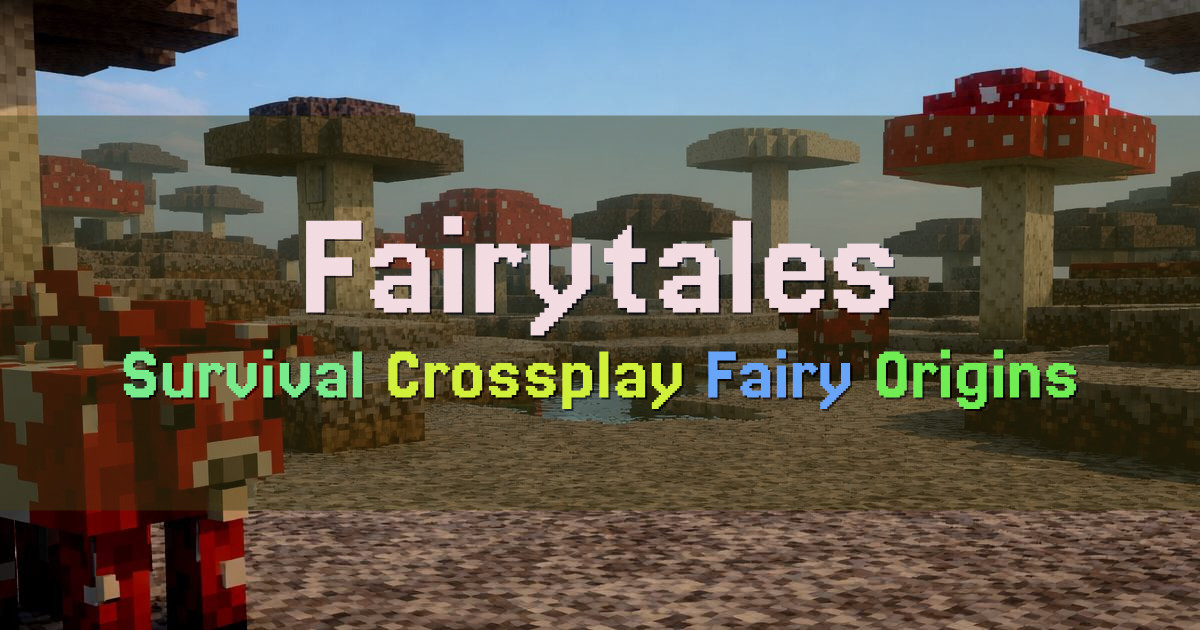 Banner for Fairytales SMP Survival with Fairy Origins (mc.fairy-tales.uk)