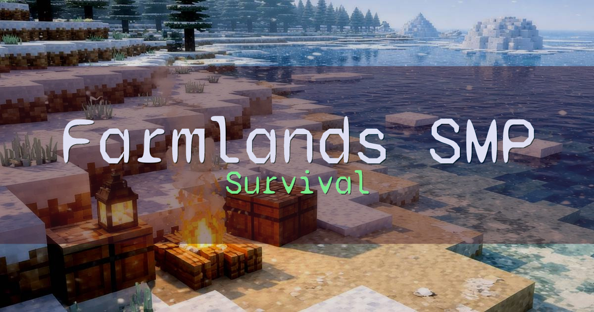 Banner for Farmlands SMP Survival (farmland.mcplay.fun)