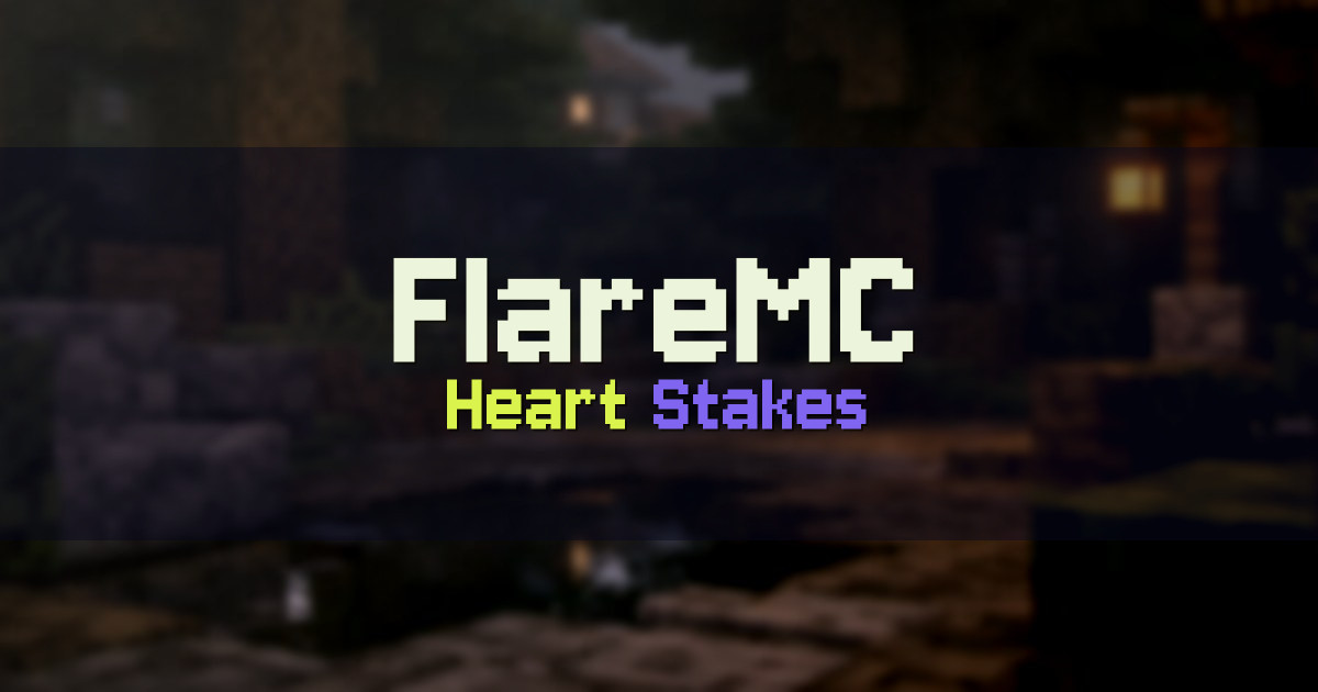 FlareMC Lifesteal Minecraft server