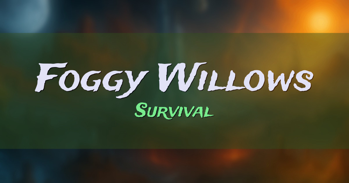 Banner for Foggy Willows Survival (foggywillows.com)