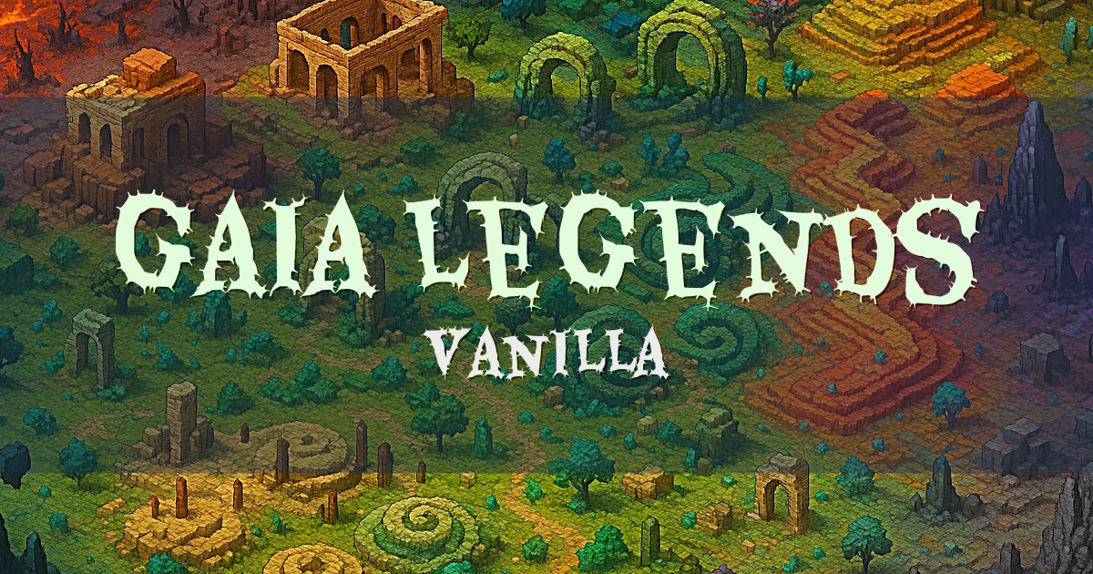 Banner for Gaia Legends Vanilla (join.gaialegends.pro)