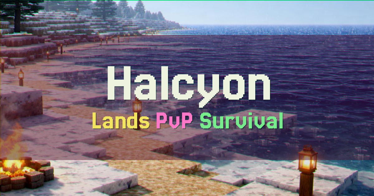 Banner for Halcyon Medieval Lands PvP Survival (halcyonmc.org)